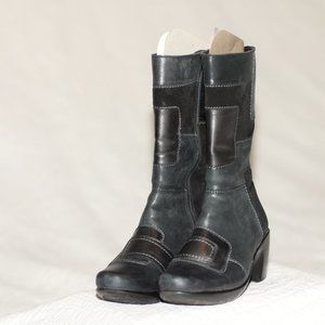 Naot mid-calf Black Boot